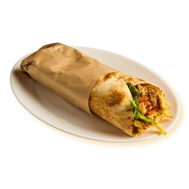 Chicken fillet wrap