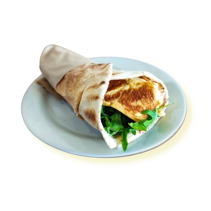 Omelette wrap